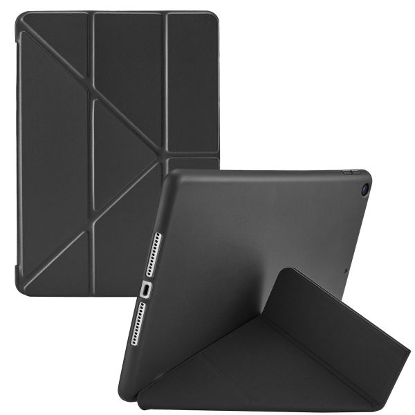 imoshion Coque tablette Origami iPad 9 (2021) 10.2 pouces / iPad 8 (2020) 10.2 pouces / iPad 7 (2019) 10.2 pouces - Noir