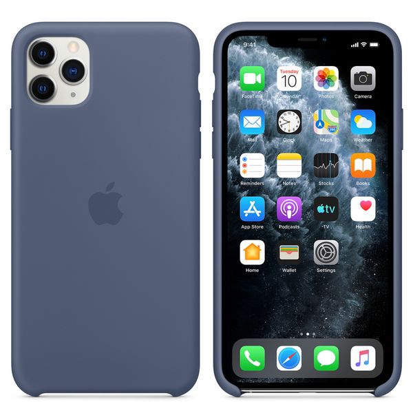 Apple Coque en silicone Apple iPhone 11 Pro Max - Alaskan Blue