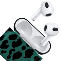 imoshion ﻿Coque Hardcover Design AirPods 3 (2021) - Green Leopard