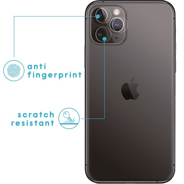 imoshion Protection Caméra en verre trempé 2 Pack iPhone 11 Pro