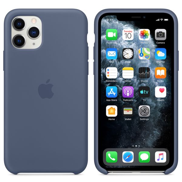 Apple Coque en silicone Apple iPhone 11 Pro - Alaskan Blue