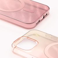 iDeal of Sweden Coque Clear MagSafe Apple iPhone 13 / 14 / 15 / 16e - Rose Blush