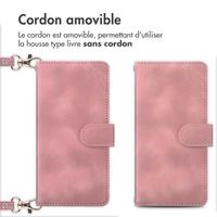 imoshion Etui de télephone portefeuille avec cordon Samsung Galaxy A53 - Rose