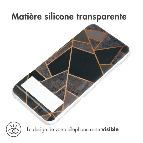 imoshion Coque Design Google Pixel 8 - Black Graphic