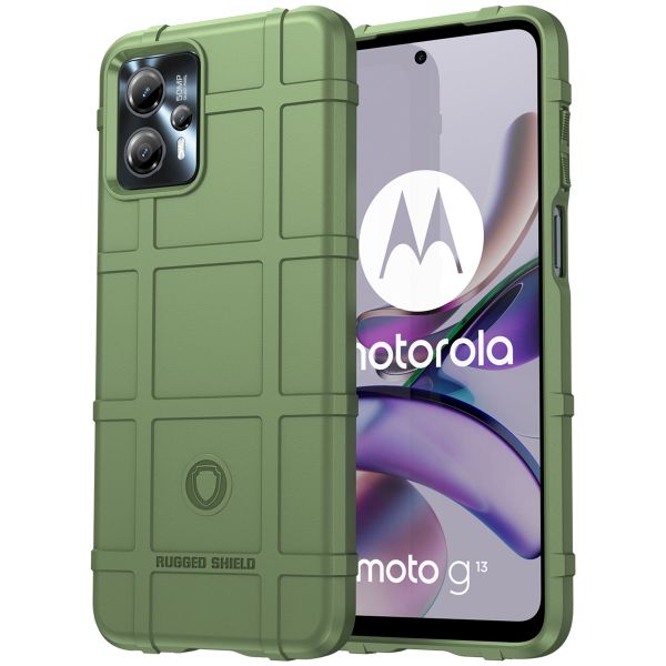 imoshion Coque Rugged Shield Motorola Moto G13 / G23 - Vert foncé