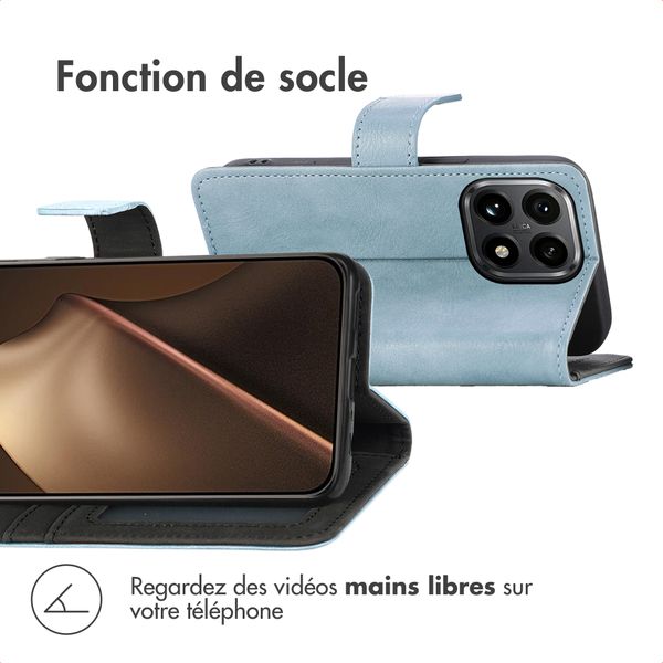 imoshion Étui de télephone portefeuille Xiaomi 15T - Bleu clair