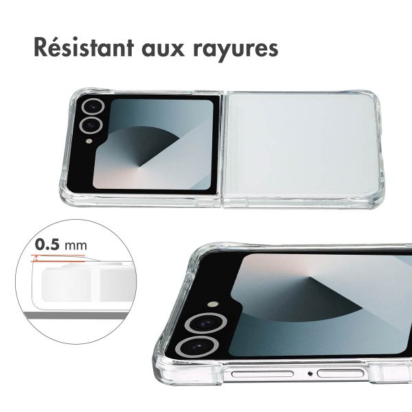 imoshion Coque Rugged Air Samsung Galaxy Z Flip 7 - Transparent