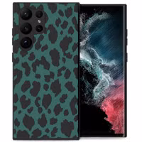 imoshion Coque Design Samsung Galaxy S23 Ultra - Léopard - Vert / Noir
