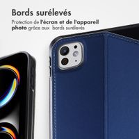 Accezz Coque tablette Classic Apple iPad Pro 13 (2025) M5 / (2024) M4 - Bleu foncé