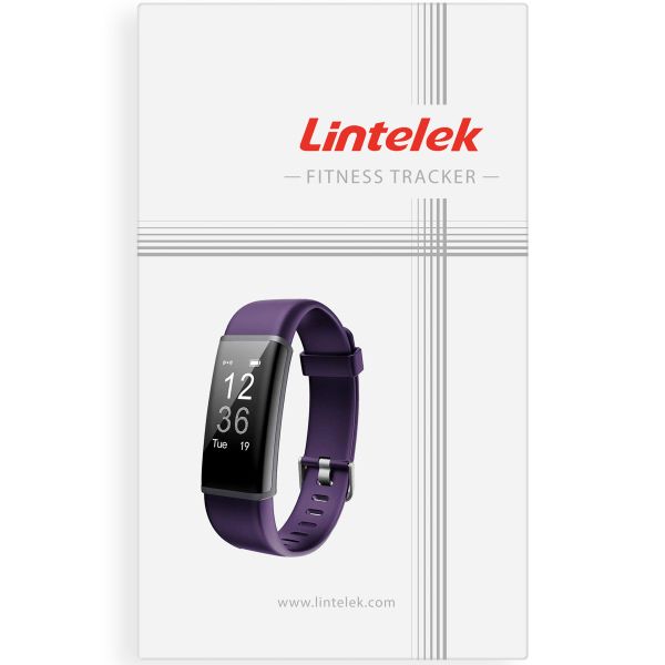 Lintelek Tracker d'activité ID130Plus HR - Violet