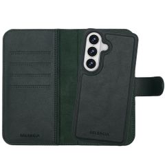 Selencia Étui portefeuille amovible Olyn avec MagSafe Samsung Galaxy S26 - Vert