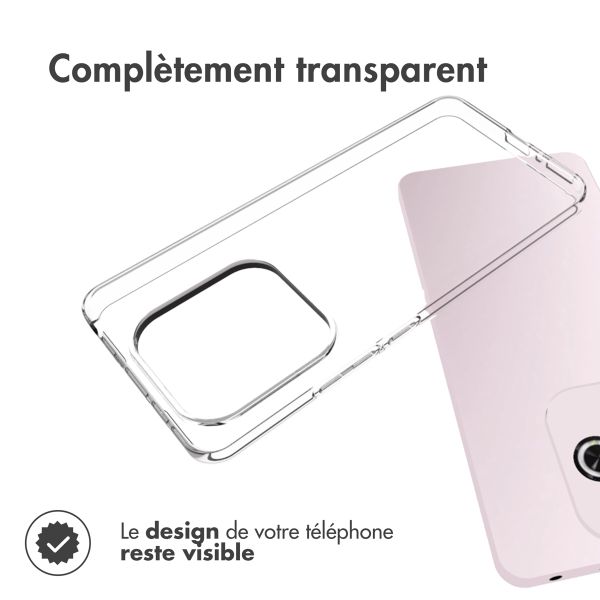 Accezz Coque Clear Xiaomi Redmi Note 14 (5G) - Transparent