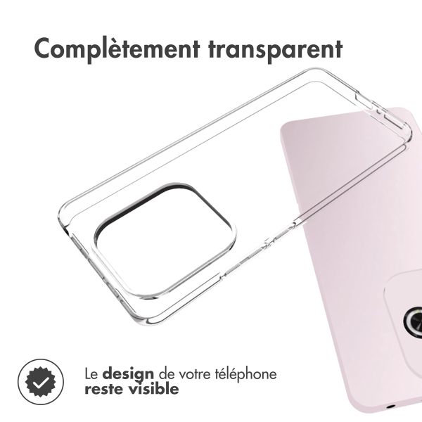 Accezz Coque Clear Xiaomi Redmi Note 14 (5G) - Transparant / Transparent