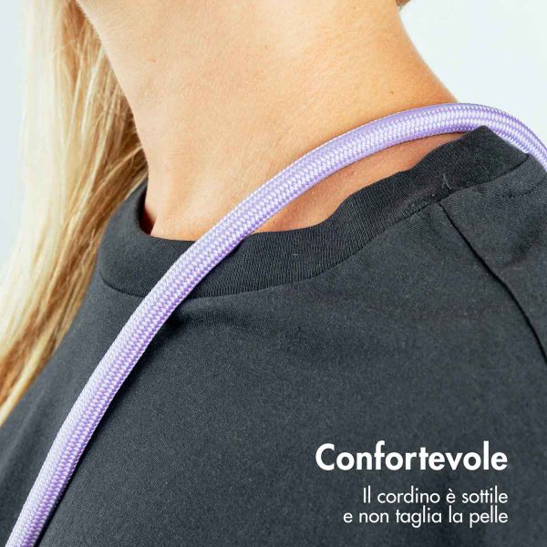 imoshion ﻿Cordon de téléphone universel taille unique - 10 mm d'épaisseur - Lilac