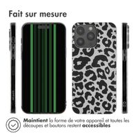 imoshion Coque Design iPhone 15 Pro Max - Leopard / Noir