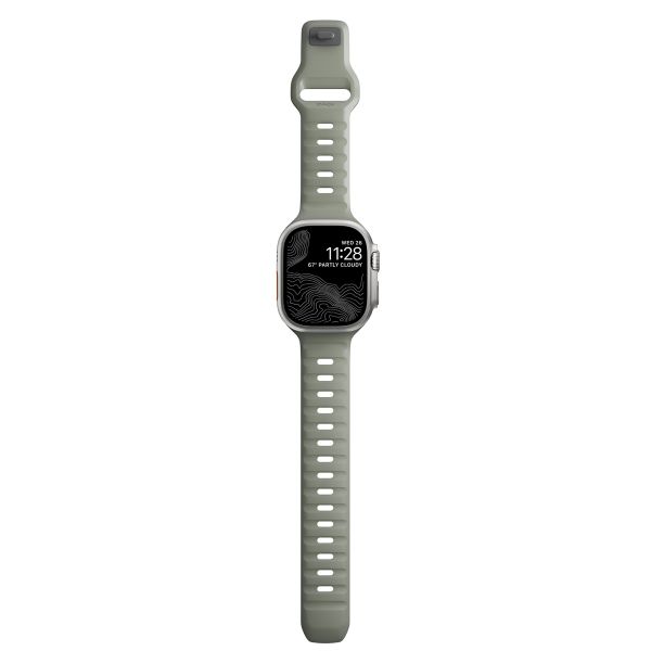 Nomad Bracelet Sport FKM Apple Watch Series 1 á 10 / SE / Ultra (2) (44/45/46/49 mm) - Coastal Rock