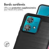 imoshion Coque Brushed Motorola Edge 40 Neo - Noir