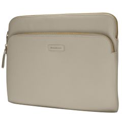 dbramante1928 ﻿Paris+ Sleeve - Pochette ordinateur 13 pouces - Cuir véritable - MacBook Pro / Air 13 pouces - Sand Dune