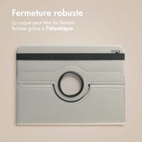 imoshion Coque tablette rotatif à 360° Apple iPad 6 (2018) 9.7 pouces / iPad 5 (2017) 9.7 pouces - Gris