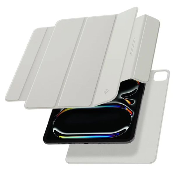 Spigen Air Skin folio OneTap Apple iPad Pro 13 (2025) M5 / (2024) M4 - Gris