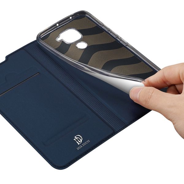 Dux Ducis Étui de téléphone Slim Xiaomi Redmi Note 9 - Bleu foncé