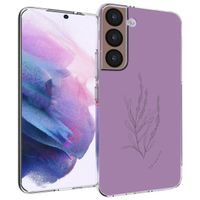 imoshion Coque Design Samsung Galaxy S22 - Floral Purple