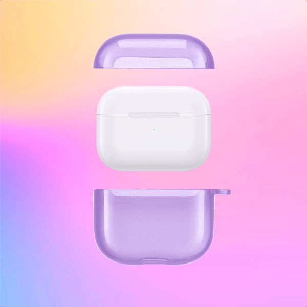 imoshion Coque Néon Apple AirPods 4 - Pourpre