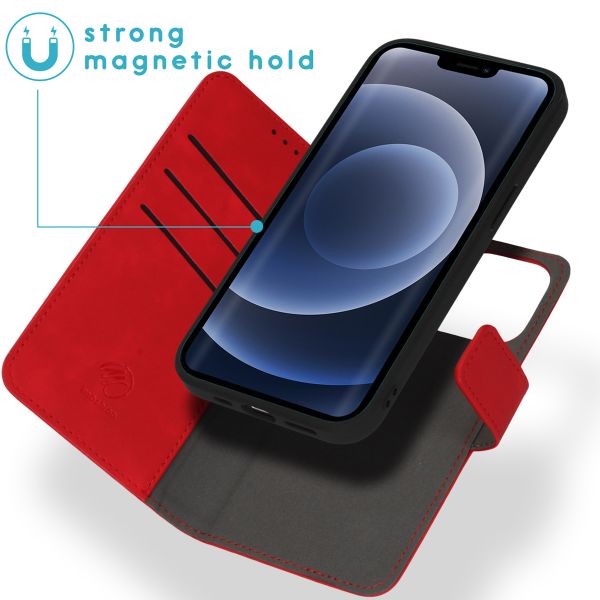 imoshion Etui de téléphone de type portefeuille 2-en-1 iPhone 13 Pro - Rouge