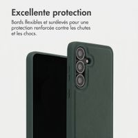 Accezz Coque arrière Edge avec MagSafe Samsung Galaxy S25 FE - Vert