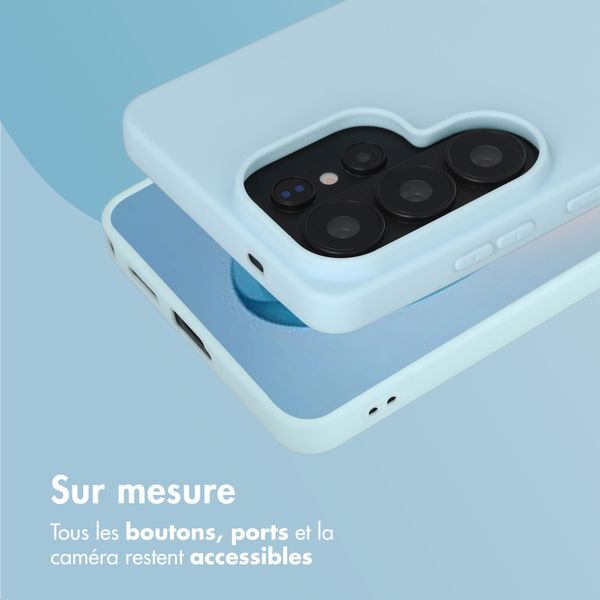 imoshion Coque Couleur Samsung Galaxy S26 Ultra - Sky Blue