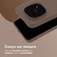 imoshion Coque Couleur Xiaomi Redmi Note 15 Pro Plus (5G) - Marron
