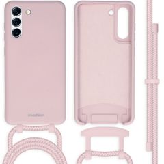 imoshion Coque de couleur avec cordon amovible Samsung Galaxy S21 FE - Rose