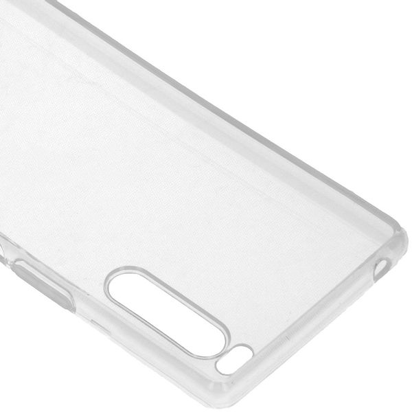 Coque silicone Sony Xperia 5 - Transparent