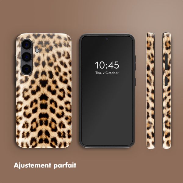 Selencia Coque arrière Vivid Samsung Galaxy S24 - Wild Leo