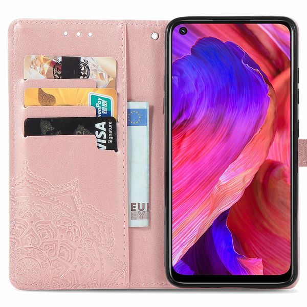 imoshion Etui de télephone Mandala Oppo A74 (5G) / A54 (5G) - Rose Doré