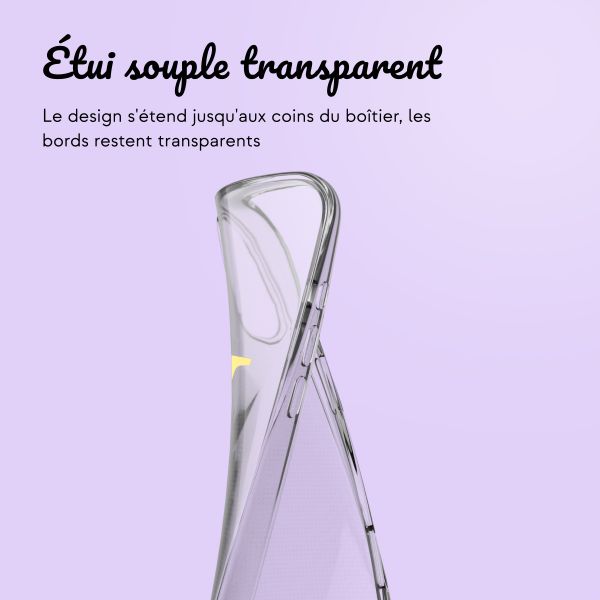 Coque personnalisée avec une lettre iPhone 16 - Transparent