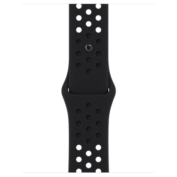 Apple Bracelet Nike Sport Apple Watch Series 1 t/m 9 / SE (38/40/41 mm) | Series 10 / 11 (42 mm) - Noir
