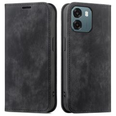 Étui de téléphone portefeuille Slim Oppo A6 (5G) - Noir