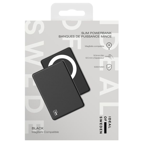 iDeal of Sweden MagSafe Powerbank Slim 5.000 mAh - Batterie externe sans fil - Black