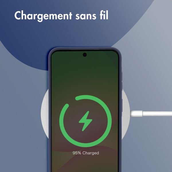 imoshion Coque Couleur Samsung Galaxy A57 (5G) - Bleu foncé