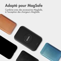 Accezz Coque arrière en silicone liquide avec MagSafe Samsung Galaxy A56 - Noir