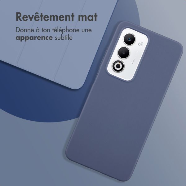 imoshion Coque Couleur Oppo A5 5G (2025) - Bleu foncé