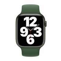 Apple Bracelet Boucle unique en Silicone Apple Watch | 44/45/46/49 mm - Taille 7 - Clover