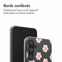 imoshion Coque Design Samsung Galaxy A55 - Floral Peach