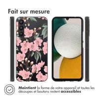 imoshion Coque Design Samsung Galaxy A34 (5G) - Fleur - Rose / Vert