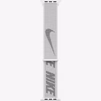 Apple Bracelet Nike Sport Loop Apple Watch Series 1 t/m 11 / SE / Ultra (44/45/46/49 mm) - White