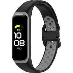 imoshion Bracelet sportif en silicone Samsung Galaxy Fit 2 - Noir / Gris