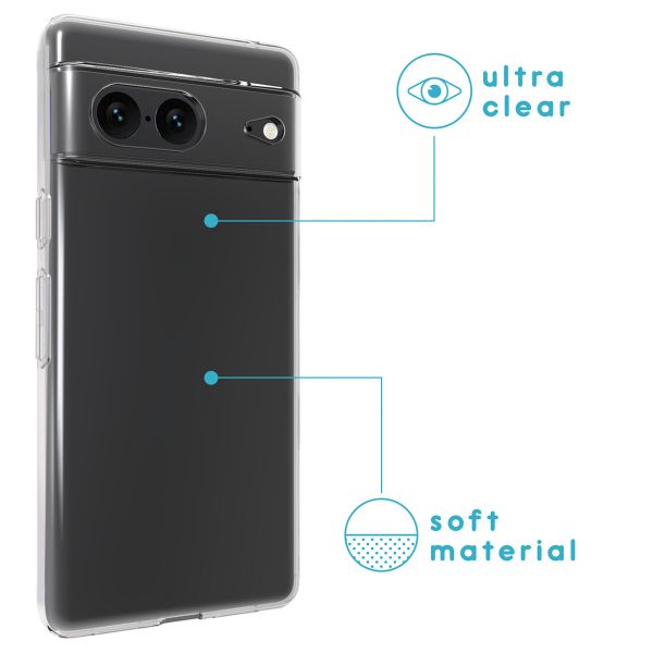 imoshion Softcase Back Cover Google Pixel 7 - Transparent