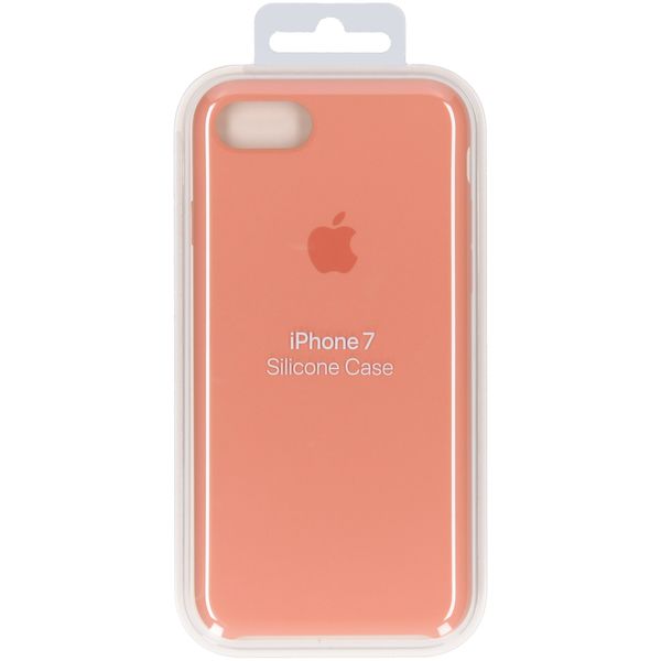 Apple Coque en silicone Apple iPhone SE (2022 / 2020) / 8 / 7 - Flamingo