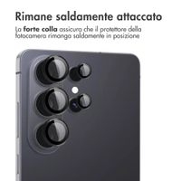 imoshion Lot de 2 protections d'objectif de caméra Samsung Galaxy S26 / S26 Plus - Noir